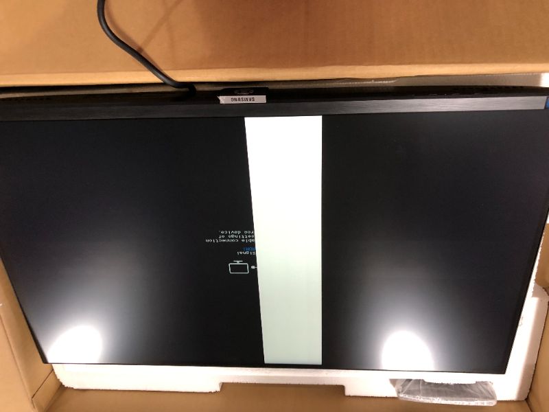 Photo 4 of Samsung S80A Computer Monitor, 27 Inch 4K Monitor, Vertical Monitor, USB C Monitor, HDR10 (1 Billion Colors), Built-in Speakers (LS27A800UNNXZA) FAULTY PIXELS SELLING FOR PARTS 
