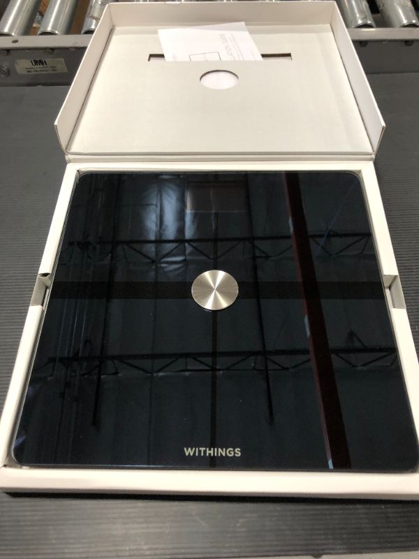 Photo 1 of Withings Body+ Wi-Fi Smart Scale for Body Weight with Automatic Smartphone App Sync, Full Body Composition Analyzer Incl. Body Fat, BMI, Water Percentage, Muscle & Bone Mass, Pregnancy Tracker 