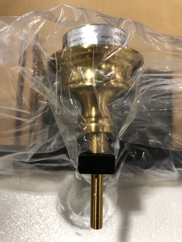 Photo 1 of 3 Light Modern Bathroom Vanity Light, GOLD.  