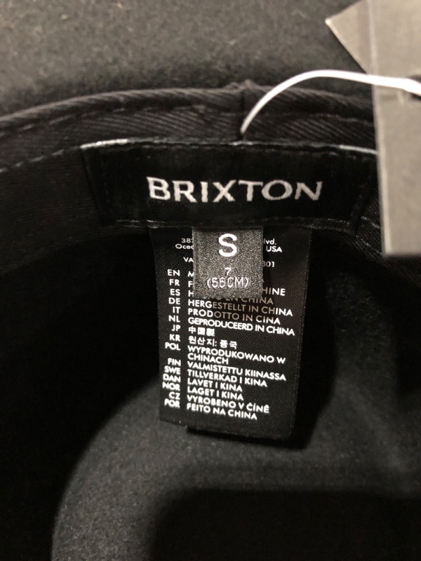 Photo 4 of Brixton Messer Fedora. BLACK.
SIZE SMALL.