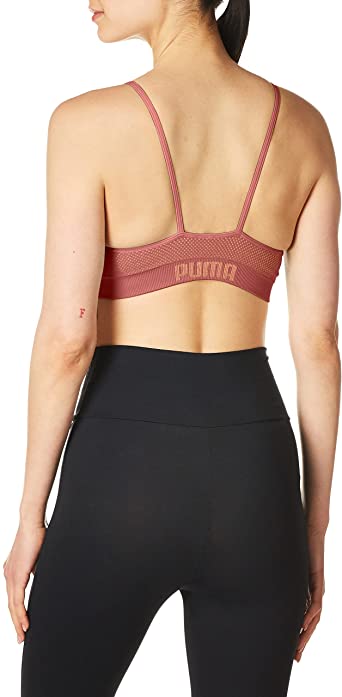 Photo 2 of PUMA Women's Low Impact Strappy Seamless Bra. SIZE MEDIUM.