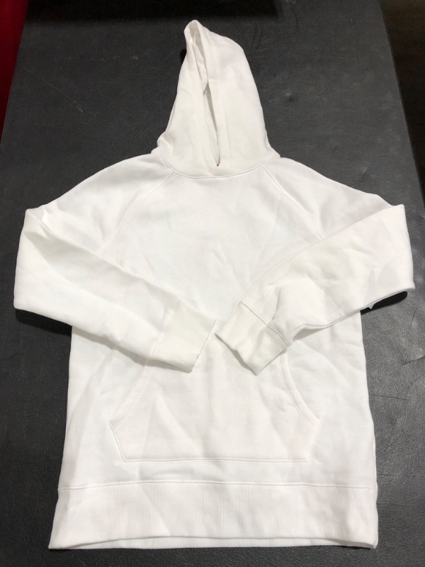 Photo 4 of Amazon Essentials Boys and Toddlers' Fleece Pullover Hoodie Sweatshirts. WHITE.
SIZE XL.