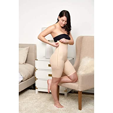 Photo 3 of Marena Recovery High-Waist Girdle - Beige. SIZE MEDIUM. PRIOR USE.
