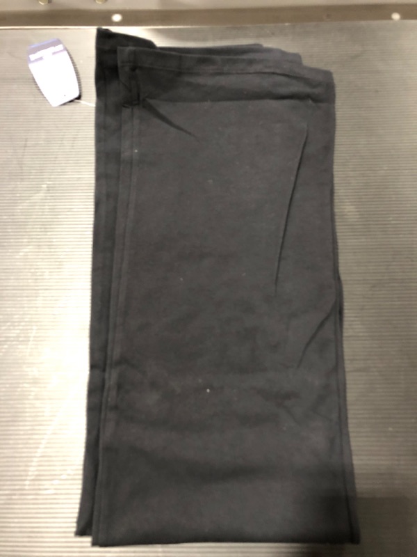 Photo 4 of Spalding Women's Bootleg Yoga Pant. BLACK. SIZE MEDIUM.
