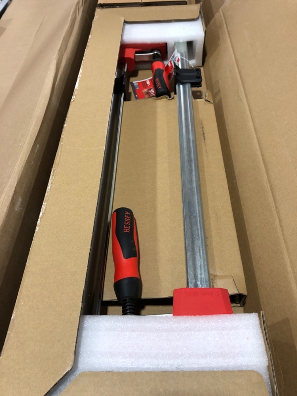 Photo 5 of Bessey KREX2450 K Body REVO Clamp Kit 2 x 24 In. 2 x 50 In. and 2 KBX20 Extenders
OPEN BOX. 