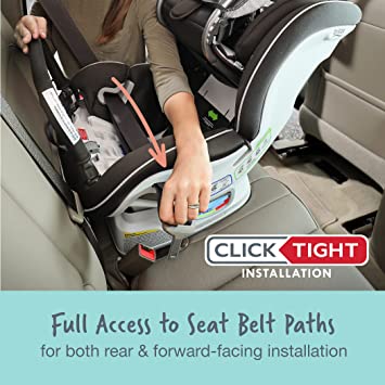 Photo 2 of Britax Marathon ClickTight Convertible Car Seat, Dual Comfort Grey - Moisture Wicking & Ventilating Fabric [Amazon Exclusive]
OPEN BOX. PRIOR USE.