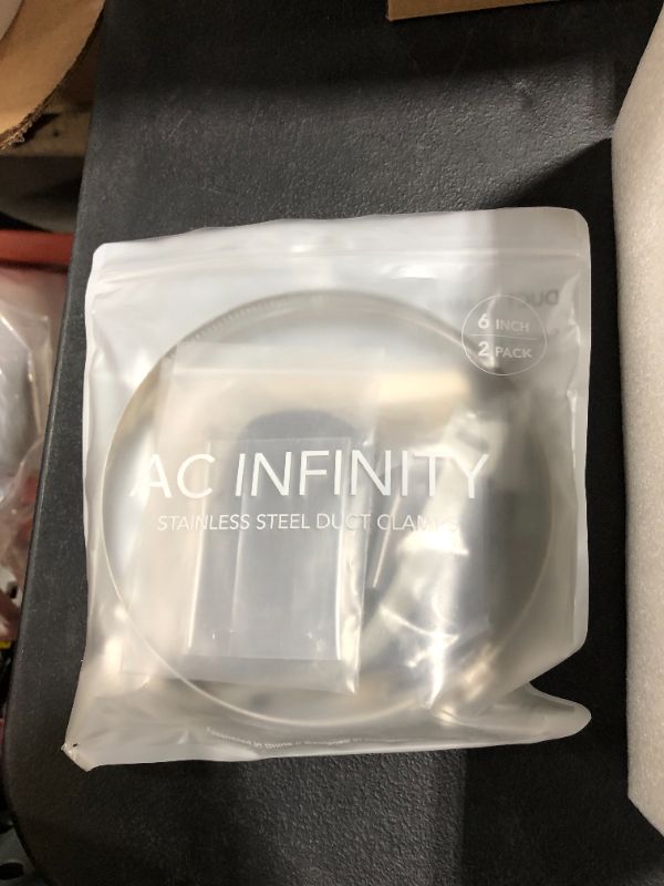 Photo 4 of AC Infinity CLOUDLINE S6, Quiet 6” Inline Duct Fan with Speed Controller - Ventilation Exhaust Fan for Heating Cooling Booster, Grow Tents, Hydroponics
