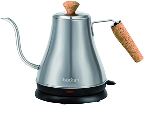 Photo 1 of Bodum 11883-57US Melior Gooseneck Electric Water Kettle, 27 Ounces, Matte Silver
OPEN BOX. PRIOR USE.