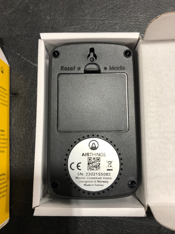 Photo 4 of Airthings Corentium Home Radon Detector 223 Portable, Lightweight, Easy-to-Use, (3) AAA Battery Operated, USA Version, pCi/L
