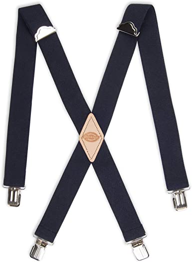 Photo 1 of Dickies Men's 1 1/2 inch Solid Straight Clip Adjustable X Back Suspender
MISSING PACKAGE. PRIOR USE.