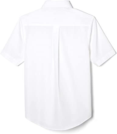 Photo 2 of French Toast Boys' Short Sleeve Poplin Dress Shirt. WHITE.
SIZE 16