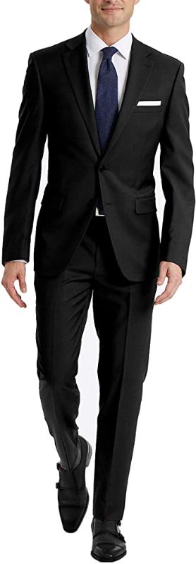 Photo 1 of Calvin Klein Men's Slim Fit Suit Separates. BLACK.
SIZE 38 REG. 