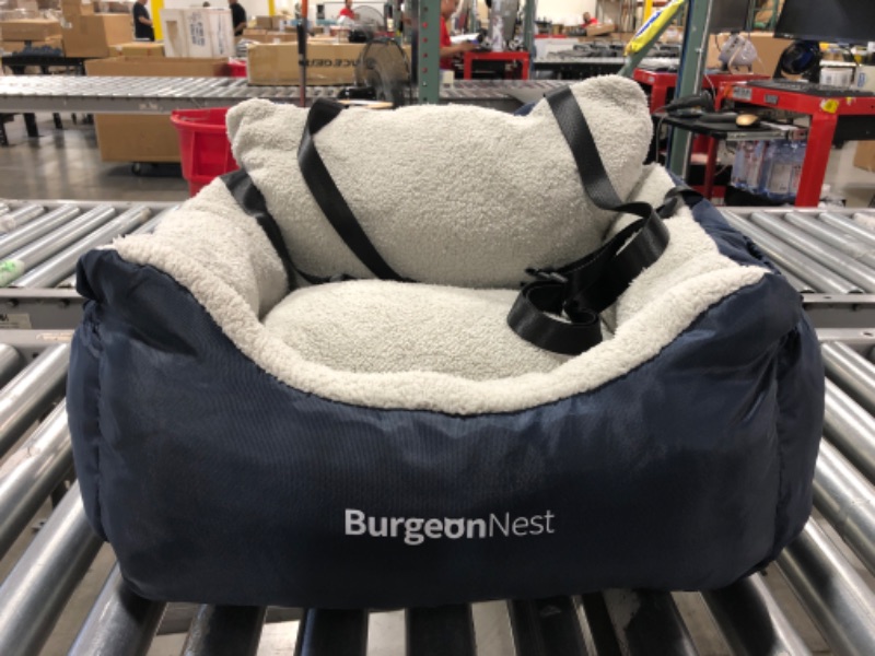 Photo 1 of BurgeonNest Dog Car Seat for Small Dogs, Fully Detachable and Washable Dog Carseats Small Under 25, Soft Dog Booster Seats with Storage Pockets and Clip-On Leash Portable Dog Car Travel Carrier Bed
PRIOR USE.
