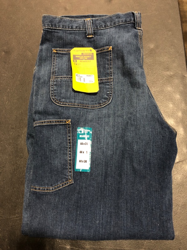 Photo 2 of Carhartt Men's Rugged Flex Relaxed Fit Utility Jean
SIZE 44 X 34 REGULAR. NEW WITH TAGS. 