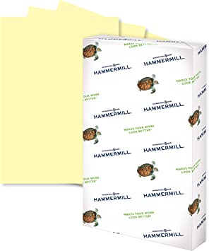 Photo 1 of Hammermill Colored Paper, 20 lb Tan Printer Paper, 8.5 x 11 - 10 Ream (5,000 Sheets) - Made in the USA, Pastel Paper, 102863C
OPEN PACKAGE.