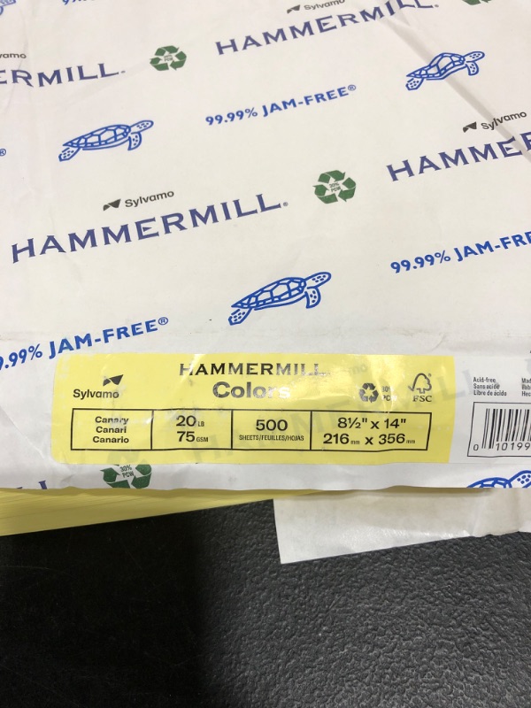 Photo 3 of Hammermill Colored Paper, 20 lb Tan Printer Paper, 8.5 x 11 - 10 Ream (5,000 Sheets) - Made in the USA, Pastel Paper, 102863C
OPEN PACKAGE.