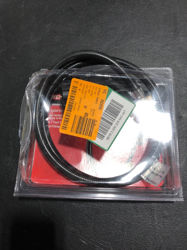 Photo 1 of 4 ft. Hose with Adaptor. OPEN PACKAGE.
