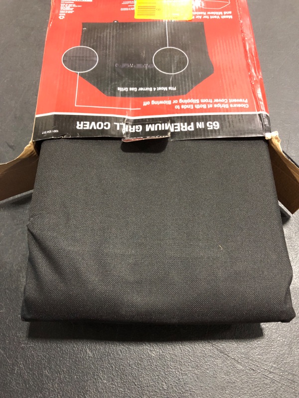 Photo 1 of 65 in. Premium Grill Cover. OPEN BOX.

