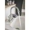 Photo 2 of Brecklyn 4 in. Centerset 2-Handle Bathroom Faucet in Spot Resist Brushed Nickel
NEW, OPEN BOX.  