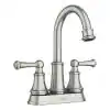 Photo 1 of Brecklyn 4 in. Centerset 2-Handle Bathroom Faucet in Spot Resist Brushed Nickel
NEW, OPEN BOX.  