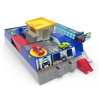 Photo 1 of DRIVEN – Collapsible Playset with Tracks and Toy Cars – 2 in 1 Race Track - 80pc

