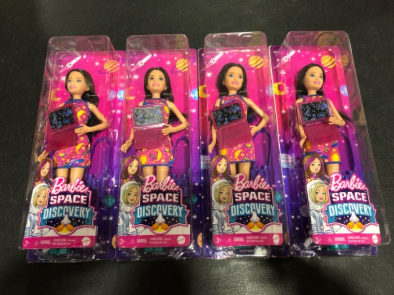 Photo 3 of Barbie Space Discovery Skipper Doll & Accessories. CASE OF 4.