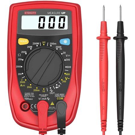 Photo 1 of Etekcity Digital Multimeter, Amp Volt Ohm Voltage Tester Meter with Diode
