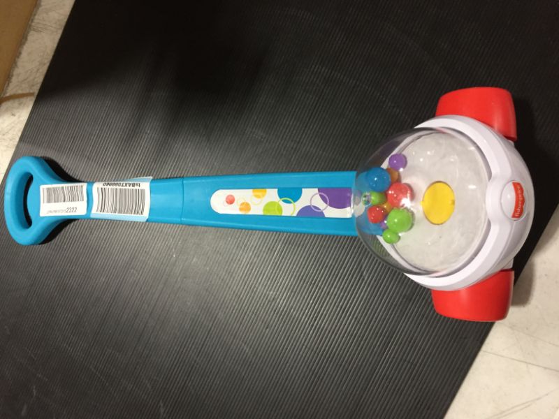 Photo 2 of Fisher-Price Corn Popper, classic push-along toy with colorful popping balls for infants and toddlers ages 12 months and up
