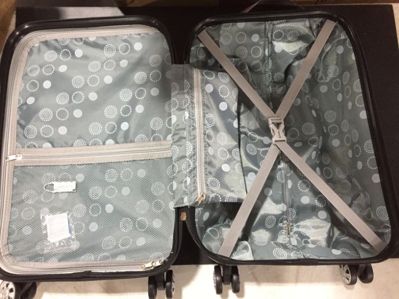 Photo 1 of Rockland Departure Hardside Spinner Wheel Luggage Set, Carry-On 20-Inch
