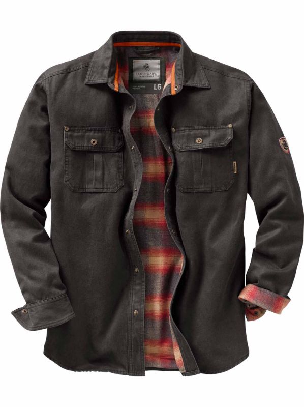 Photo 1 of Legendary Whitetails Men S Journeyman Rugged Shirt Jacket (LARGE TALL)
