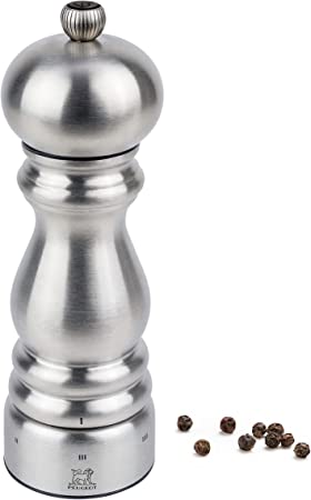 Photo 1 of "Peugeot Paris Chef u'Select Stainless Steel 18cm - 7"" Pepper Mill" (32470)
