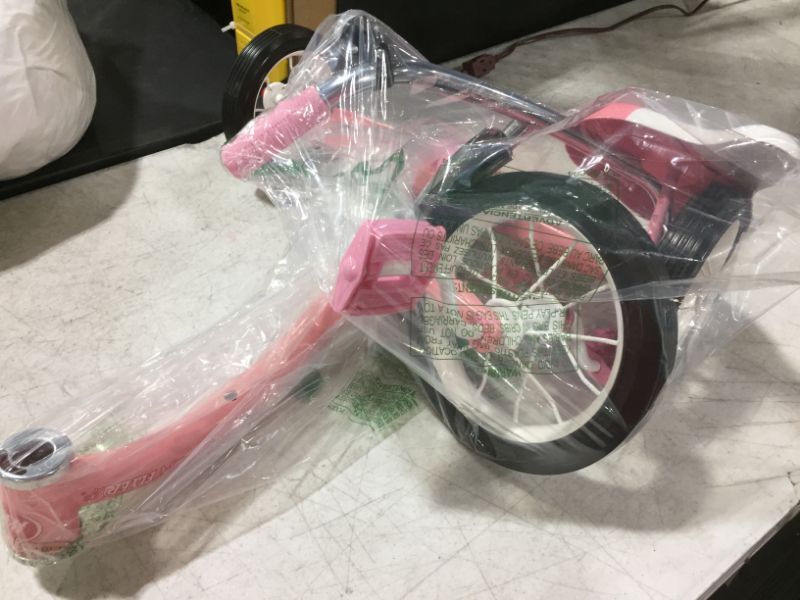 Photo 2 of Radio Flyer Classic Pink 10" Tricycle, toddler trike, ages 2-4