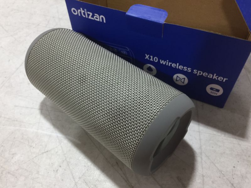 Photo 2 of Ortizan Portable Bluetooth Speaker, IPX7 Waterproof Wireless Speaker with 24W Loud Stereo Sound, Outdoor Speakers with Bluetooth 5.0, 30H Playtime,66ft Bluetooth Range, Dual Pairing for Home
