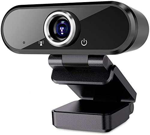 Photo 1 of Webcam with Microphone, 1080P Full HD Webcam Streaming Computer Web Camera for Video Calling Conferencing Recording, USB Webcams for PC Laptop Desktop - Factory Sealed
