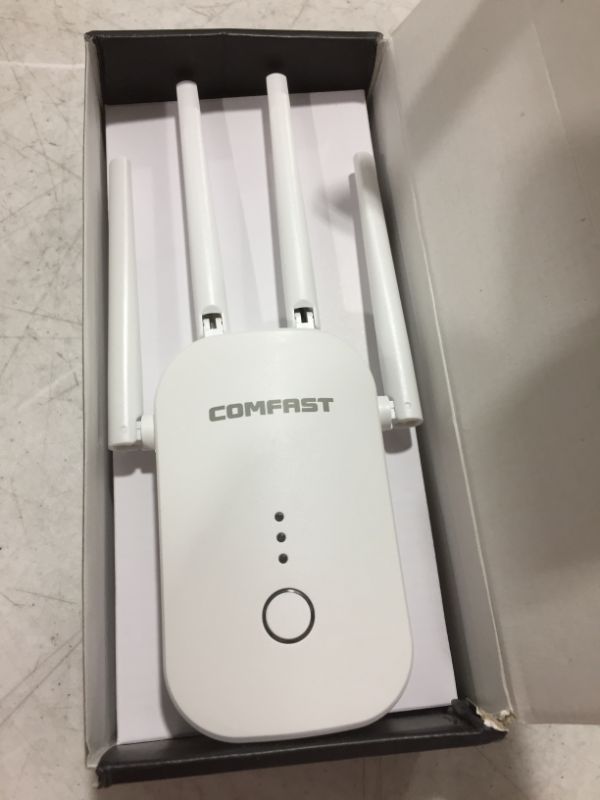 Photo 1 of 2022 WiFi Extender Signal Booster - Long Range Coverage 35 Devices, Internet Repater for Home, Wireless Signal Amplifier with Ethernet Port - 5 Modes, Easy Setup
