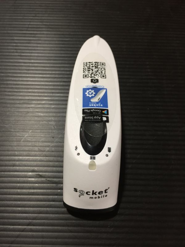 Photo 2 of SOCKET CX3397-1855Scan S700, 1D Imager Barcode Scanner, White
