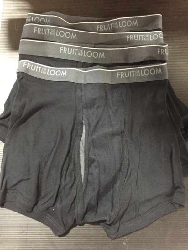 Photo 1 of FRUIT OF THE LOOM MEN'S UNDER WEAR 4 PACK
SIZE MEDIUM