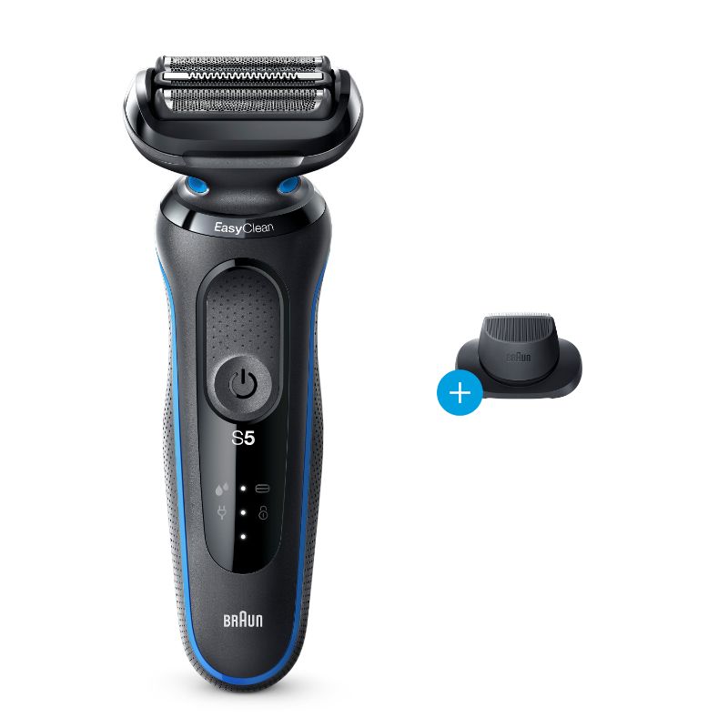 Photo 1 of Braun Series 5 5018s Men S Wet Dry Electric Shaver with Charging Stand
