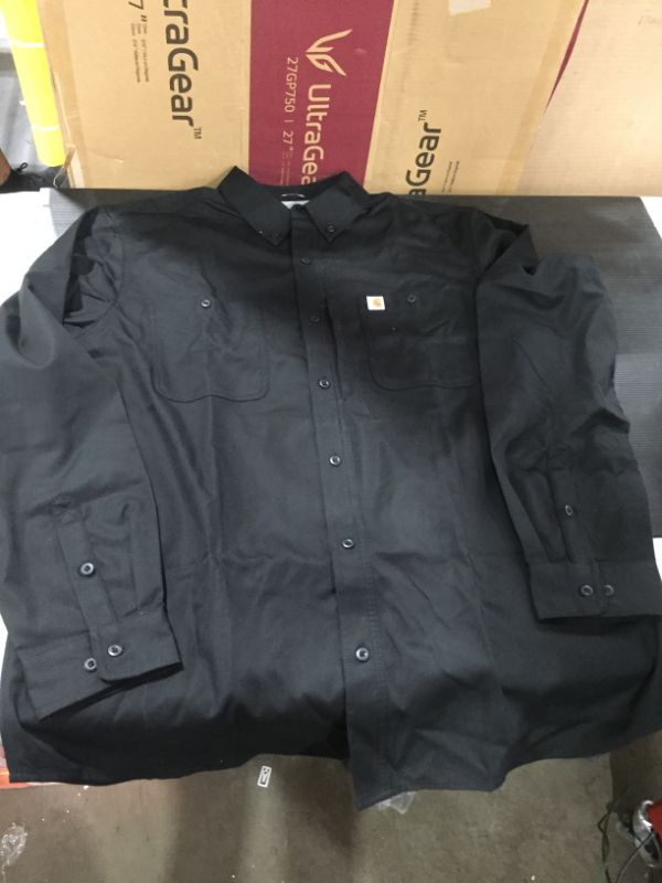 Photo 2 of Carhartt Men's Rugged Professional Long Sleeve Work Shirt XL 
