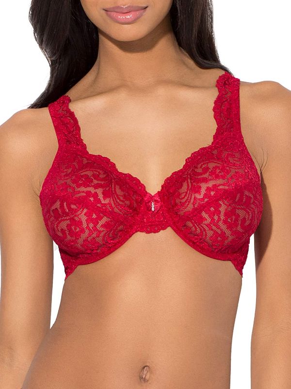 Photo 1 of Smart & Sexy Women's Signature Lace Unlined Underwire Bra 34D
