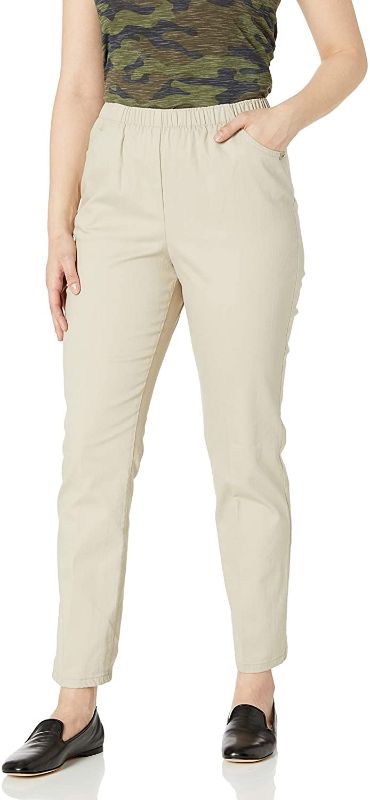 Photo 1 of Chic Classic Collection Women's Stretch Elastic Waist Pull-On Pant 14P
