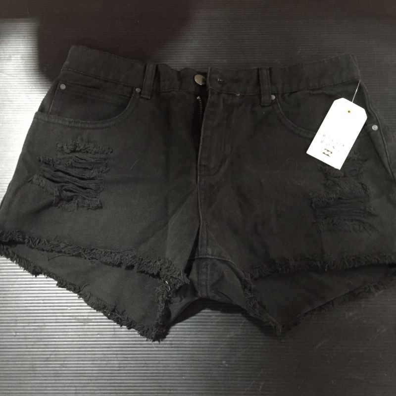 Photo 2 of Billabong Drift Away Frayed Shorts for Women Black
