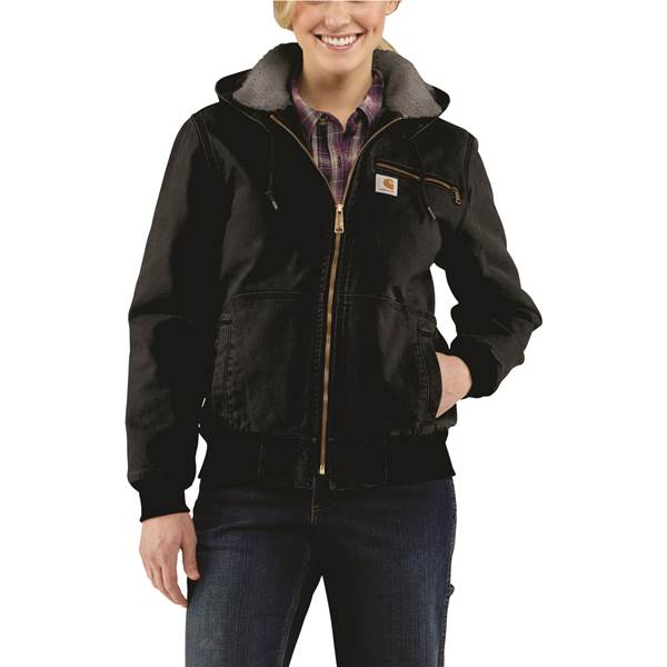 Photo 1 of Carhartt Woman's Medium Black Cotton Wildwood Jacket
MEDIUM