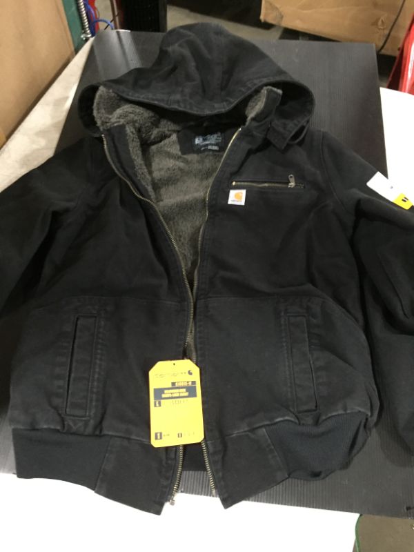 Photo 2 of Carhartt Woman's Medium Black Cotton Wildwood Jacket
MEDIUM