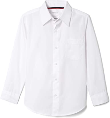 Photo 1 of French Toast School Uniform Boys Long Sleeve Classic Dress Shirt, White
SIZE: 7