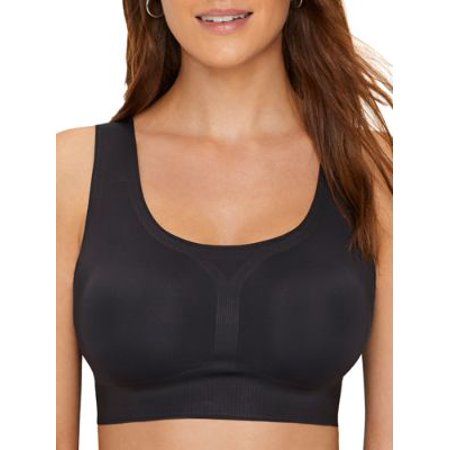 Photo 1 of Bali Comfort Revolution® Easylite® Wirefree Bra Black S Women SMALL
