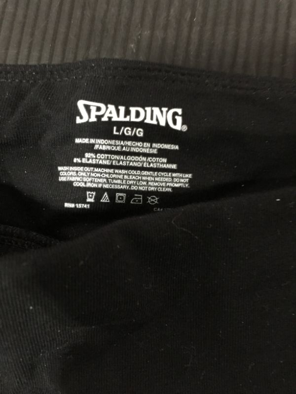 Photo 3 of Spalding Women's Yoga Bootleg Pant, Black, Large
