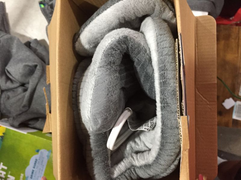 Photo 1 of Pure Enrichment® PureRelief™ XL Heating Pad for Back & Neck - Heat Therapy for Muscle Pain, Cramps, and Sore Muscles in Neck, Back, and Shoulders - 4 Heat Settings with Auto Shut-Off (Gray)
