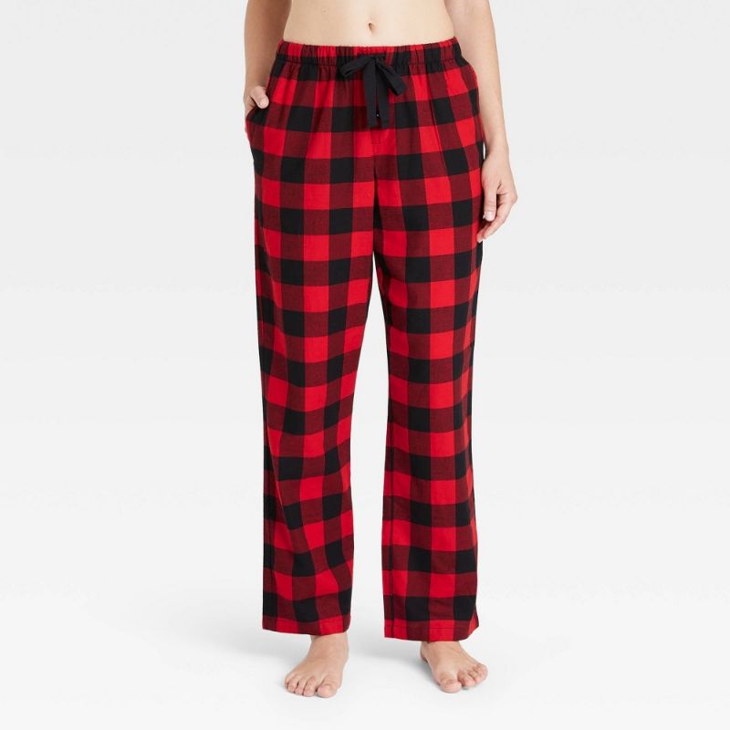 Photo 1 of Women's Perfectly Cozy Flannel Pajama Pants, Size XL, 2 PACK!!