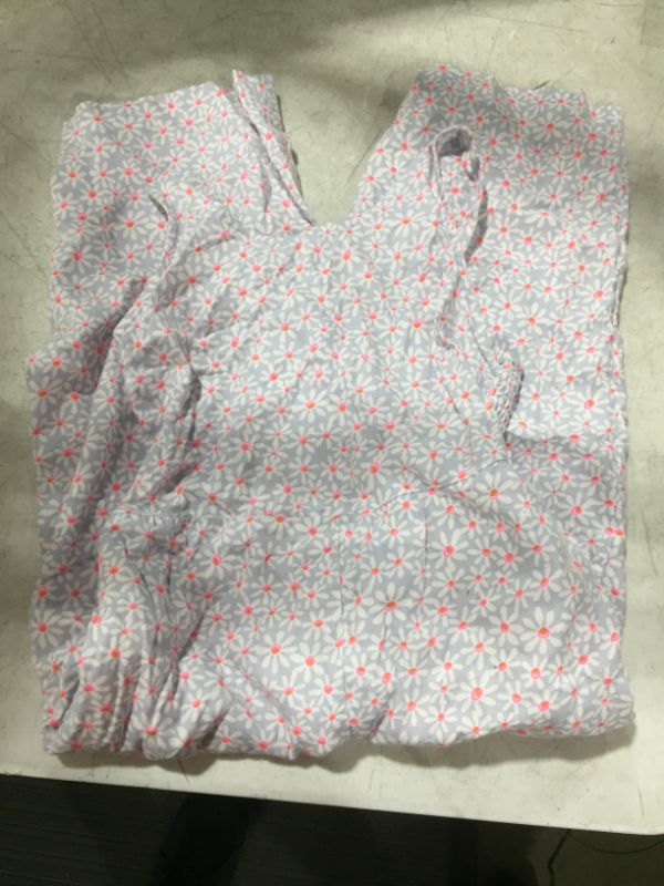 Photo 1 of GIRLS FLORAL JUMPSUIT 
SIZE M 7-8